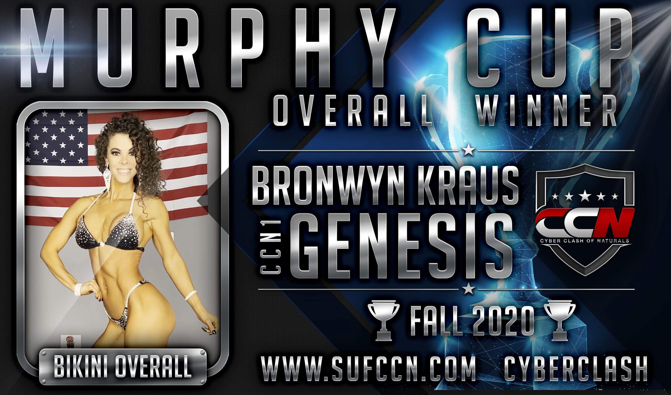 CCN Virtual Natural Bodybuilding Contest Results Genesis 1st Place Bikini Class B